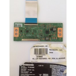 tcon 6870c-0442b 320 3cc 32/37 row2.1 panel ves315wndl-n01 23186922  lc320dxj extraido de tv panasonic tx-32a300e