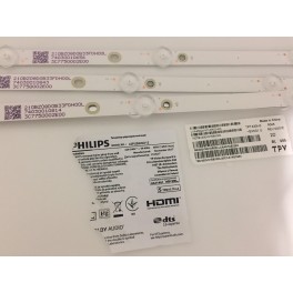 tiras led lb43104 v0_02 210bz08d0b33fdh00l 3c7750002e00 panel tpt430h3-qvn01.u lva430qvn01ar02h0x tv philips 43pus6262/12