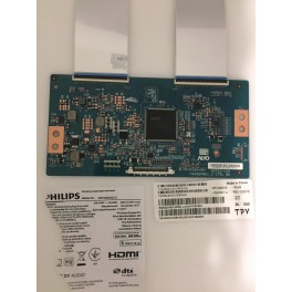 tcon t430qvn01.0 43t03-c00 ts-5543t03c01 panel tpt430h3-qvn01.u lva430qvn01ar02h0x tv philips 43pus6262/12