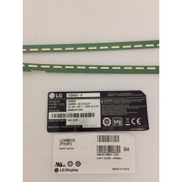 tiras led b43418 5c 6916l2246a 5c034 panel ld430eue (fh)(b1) tv lg 43sm5d-b