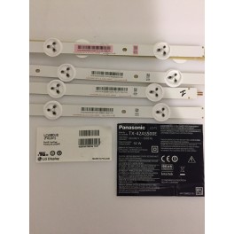 tiras led 056380050081f0321000649w7022 f0321001892w6022 sv0420a88  panel lc420due (fg)(a1) panasonic tx-42as500e