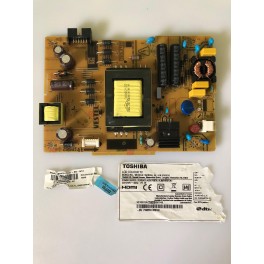 fuente de alimentacion 17ips62 27989822 23399644 panel ves430undl-2d-n12 toshiba 43l3763dg