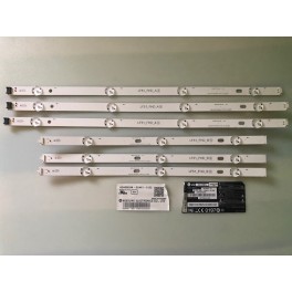 kit tiras led 3x7 cob 43lf51 lf51_fhd_a lf51_fhd_b extraido de tv lg 43lh590v panel hc430dun-slnx1-5122