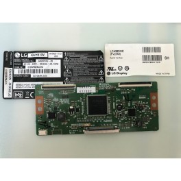 Tcon 6870c-0584b 4710b2 tv lg 43uh610v panel lc430dge (fj)(m2)