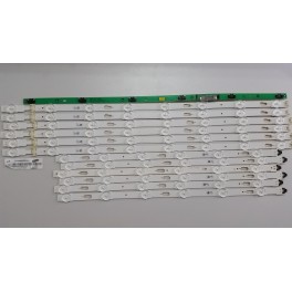 kit tiras led tv samsung ue55j6400 panel cy-gj055hgv1h 2d 55uhd bn41-02378a ct141204 585.5x13x1.0t