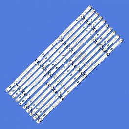 Tiras Led Lg para 55UJ634V 55UJ630V 55UJ635V  5 TIRAS 8 LEDS  Panel Type HC550DGG