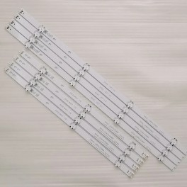 Tiras Led Lg para 49LH604V,49LH630,6916L-2586,2588,2589  4+4 TIRAS (4+3 LEDS)  Panel Type LC490DUE